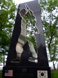 Korean War Memorial in Battery Park