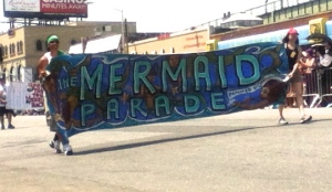 It's the Mermaid Parade!