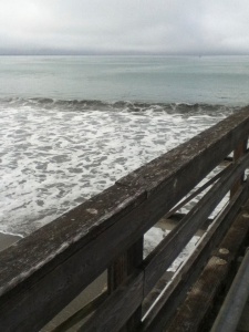 View from the pier in Cayucos