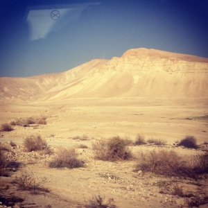 Driving south through the Jordan Valley