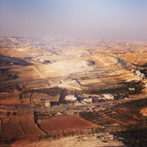 The view from the Herodium - Herod the Great's final resting place.