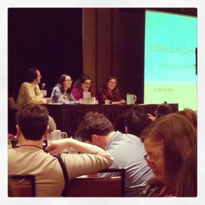 NESCBWI publishing panel—Alexandra is second from left